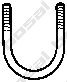 MERCE 1244900141 Clamp, exhaust system